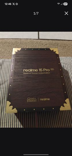 Realme 15 Pro cellphone Game of Thrones Limited Edition Cell Phone OOP smartphone  like new open box  Condition