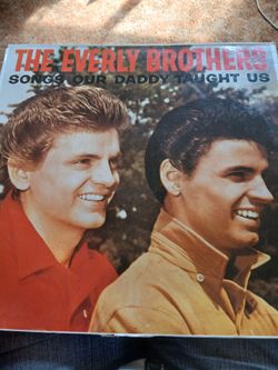 The Everly Brothers Vinyl Record 10.00 firm