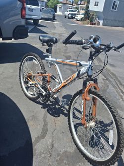 Next Power Mountain Bike Silver Orange