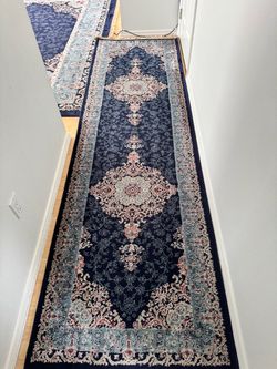 Blue carpets