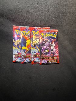 Pokemon Destined Rivals Single Packs