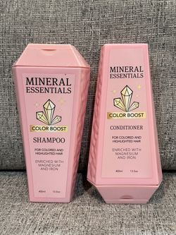 Brand New Mineral Essentials Shampoo & Conditioner Set - $8 Ea 