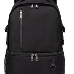 Insulated Cooler Backpack 38/42 Cans Double Deck Leakproof Lightweight Soft Lunch Backpack Small Cooler Bag Beach Picnic