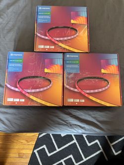 Set Of 3- Frepers HDMI Sync Tv Light Strip for 65” Television’s