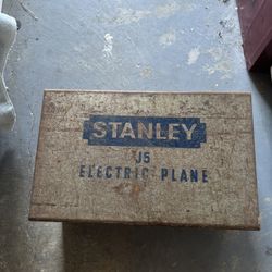 1960s Stanley J50-B Electric Planer