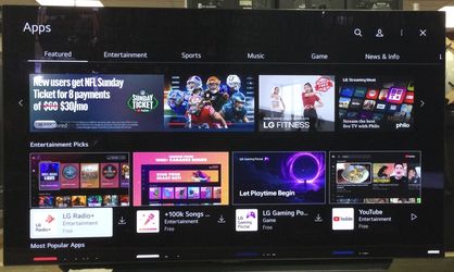 48” LG OLED Smart Tv