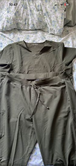 2xl scrub top and bottom