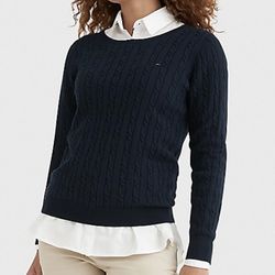 Round Neck Pullover Knit Top Blouse Sweater Shirt Long Sleeve Winter Casual Top