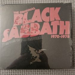 Black Sabbath NEVER OPENED 2CD Collectors 