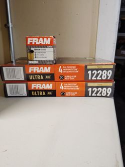 Fram pil and air filters
