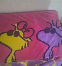 snoppy peanuts blanket