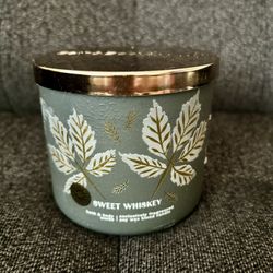 Sweet Whiskey 3-Wick Candle 