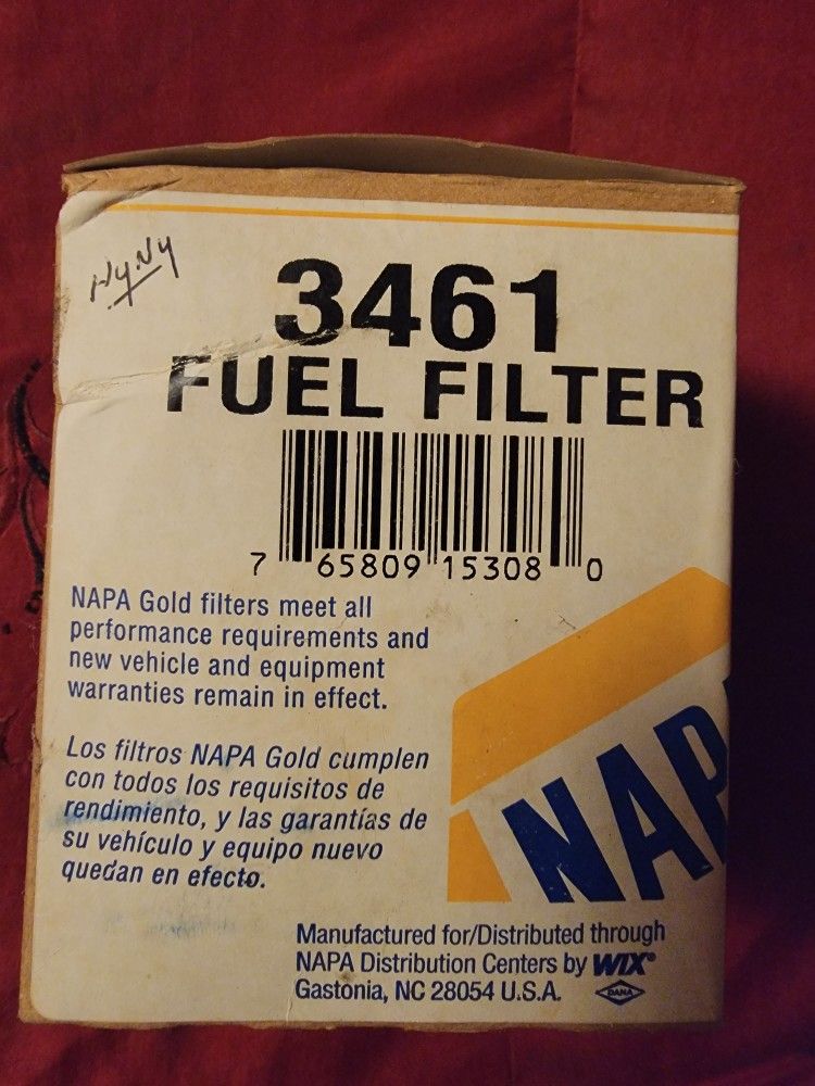 NAPA #3461 - Alternative fuel filters