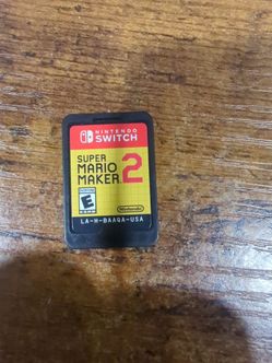 Super Mario Maker 2 Nintendo Switch Cartridge