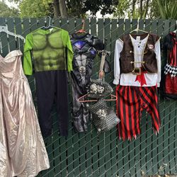Halloween Costumes Five Dollars Each