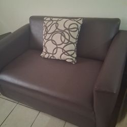 Brown Leather Couches