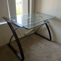 Durable Glass Desk