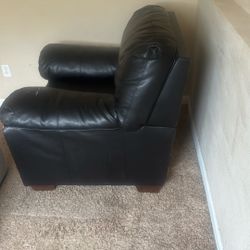 Leather Couch 
