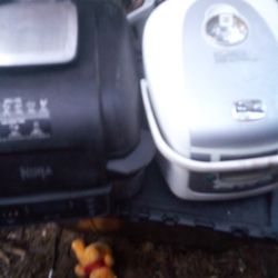 Ninja Air Fryer And Sanyo Rice Cooker