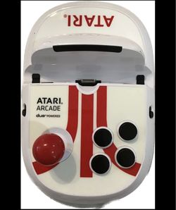 DISCOVERY BAY ATARI ARCADE DUO POWERED IPAD JOYSTICK CONTROLLER 04-0011EN