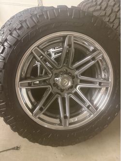 22inch Fuel Fusion Forged wheels
