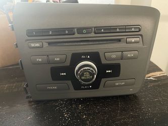 2012 Honda Civic OEM Car Radio CD Player Head Unit