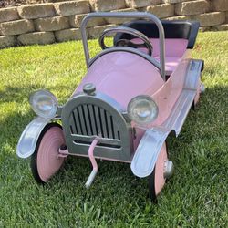 Pink Peddle Car