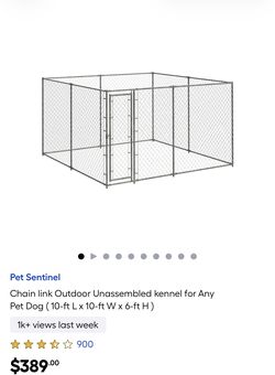10x10x6 Kennel