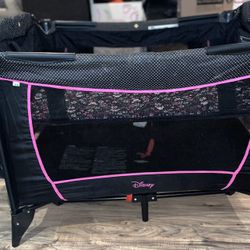 Disney Minnie Mouse Pop and Play Travel Crib