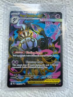 Mega chandelure EX holo 099/084 pokemon tcg