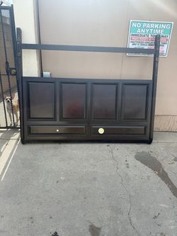 King size wood headboard
