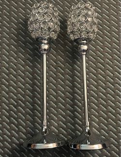 Crystal   Candle Holders Set of 2