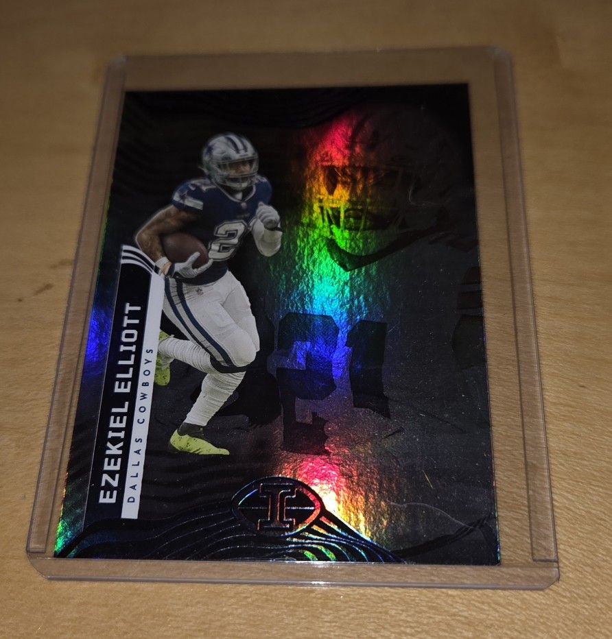 2022 Panini Illusions Ezekiel Elliott #25 Dallas Cowboys