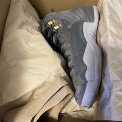 Dark Grey Wolf Jordan 12s “Make an Offer”