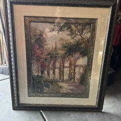 Large Pictures And Framed Mirror 2.5x35