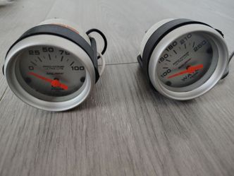 Auto Meter Pro Comp Ultra Lite Oil/Water Gauges