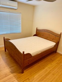 IKEA Queen Bed and Mattress