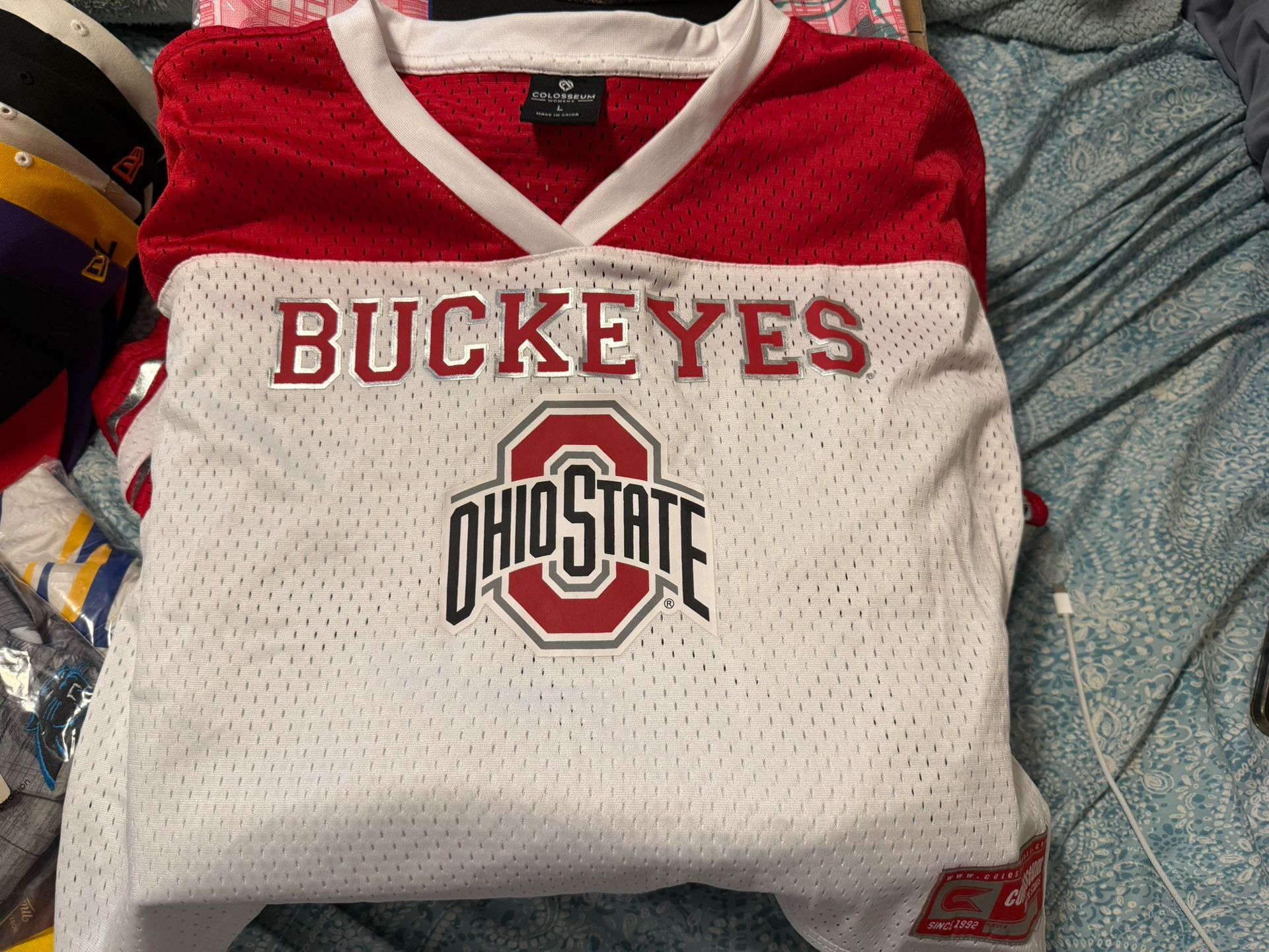 Ohio State Women's Crop Top Jersey Size LG