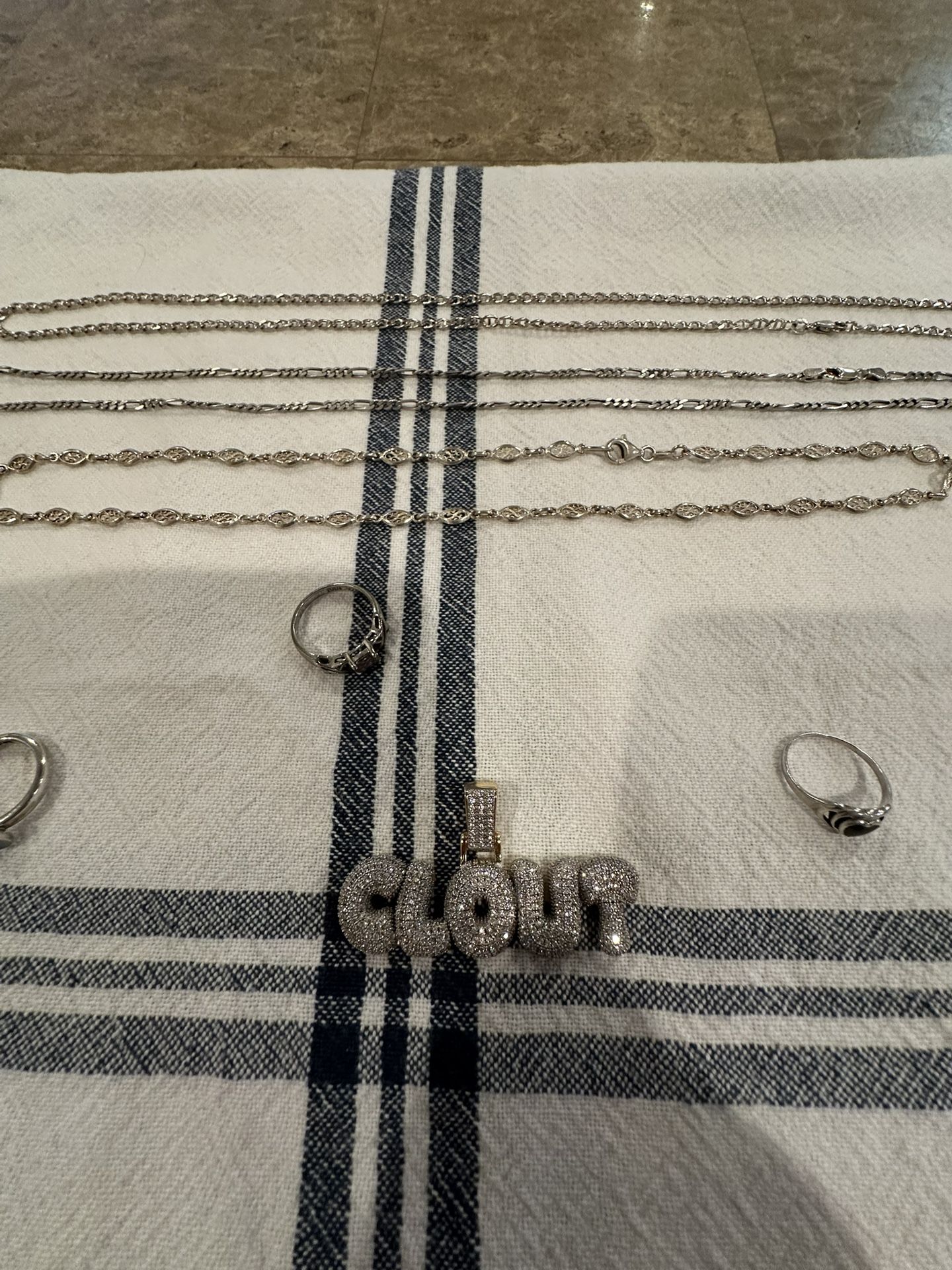 JEWELRY 925 STERLING SILVER LOT