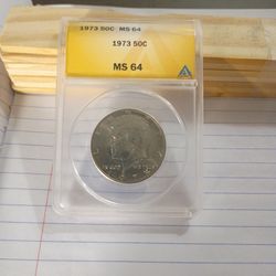 ANACS Graded $.50 Coin