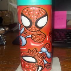 Spiderman 12oz Stainless Steel Sippy Cup Tumbler 
