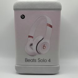 Brand New - Beats - Solo 4 True Wireless On-Ear Headphones - Cloud Pink
