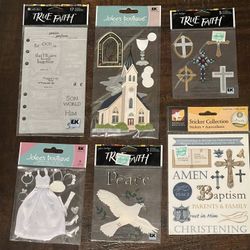 Scrapbooking Christian Stickers, $3  Total
