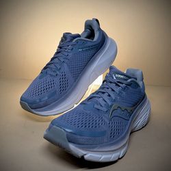 SAUCONY WOMEN GUIDE 17 RUNNING / WALKING GREY Size 10