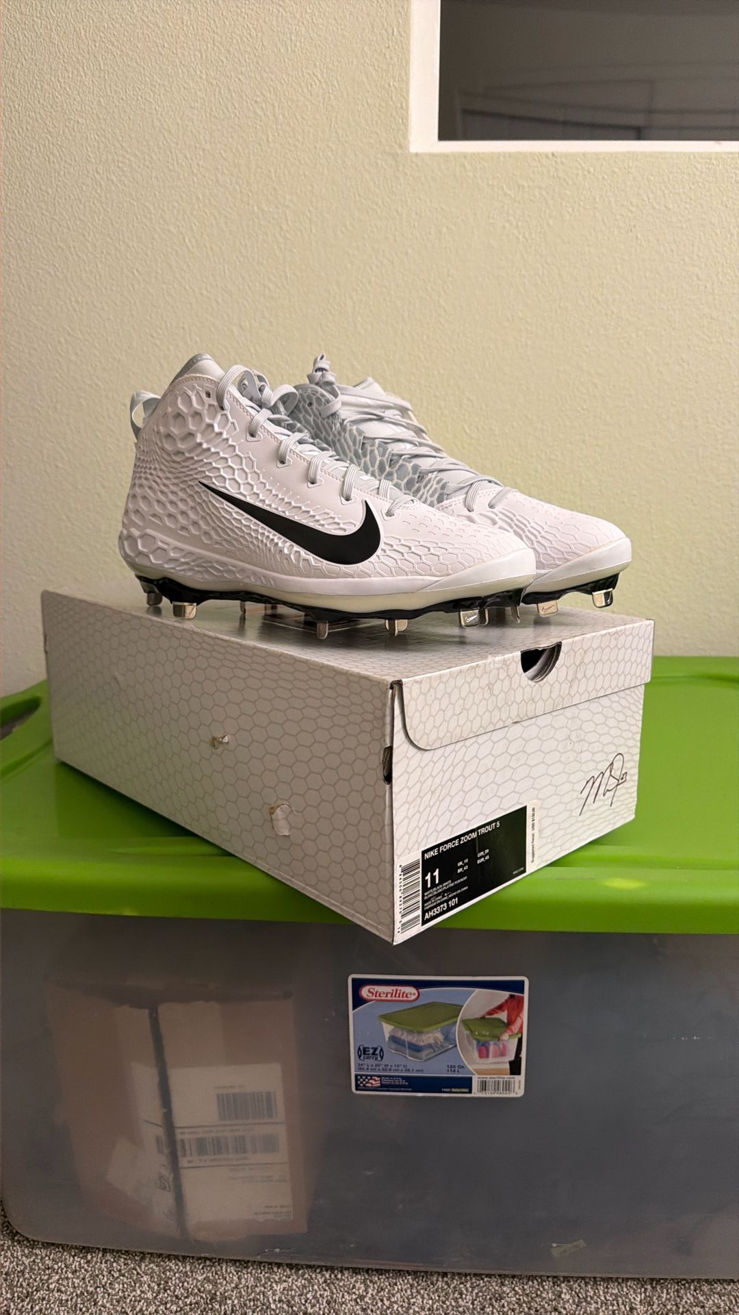 Nike Zoom Baseball Cleats Men Size 11 AH3373-101 (Brand New)