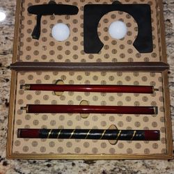 Golf Putter Set for Executive Office/Travel Golf Set with Case.
