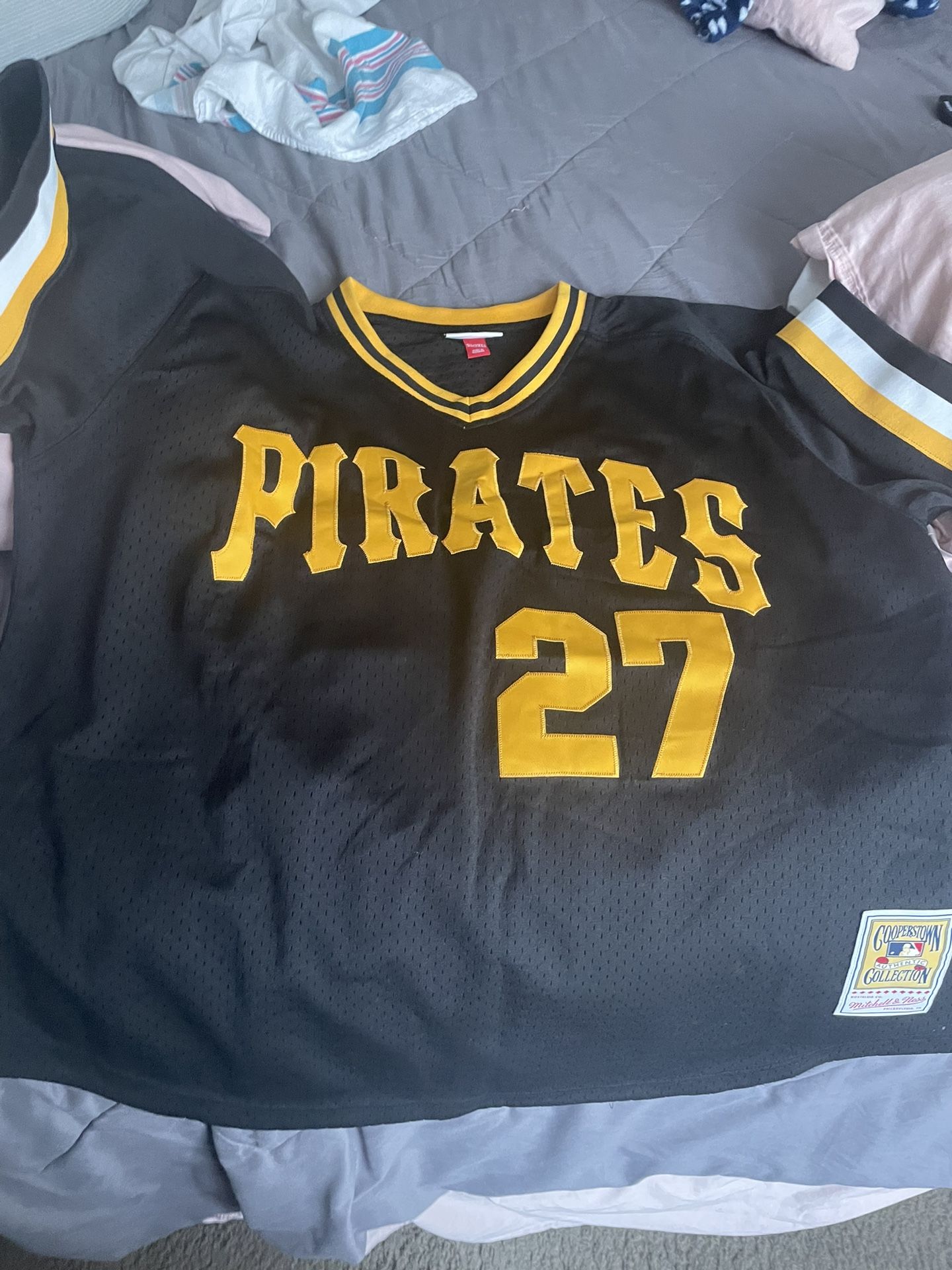 Kent Tekulve Pirates Mitchell&Ness Throwback Size XL