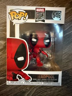 Deadpool Collector Bundle – Funko Pop #546 + Deluxe Model Kit (Complete)