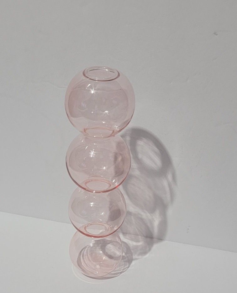 Bubble Glass Vase Tabletop Flower Modern Nordic Home Decoration Hydroponic Plant