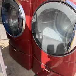 Kenmore Elite Washer And Dryer With Pedestal Including 